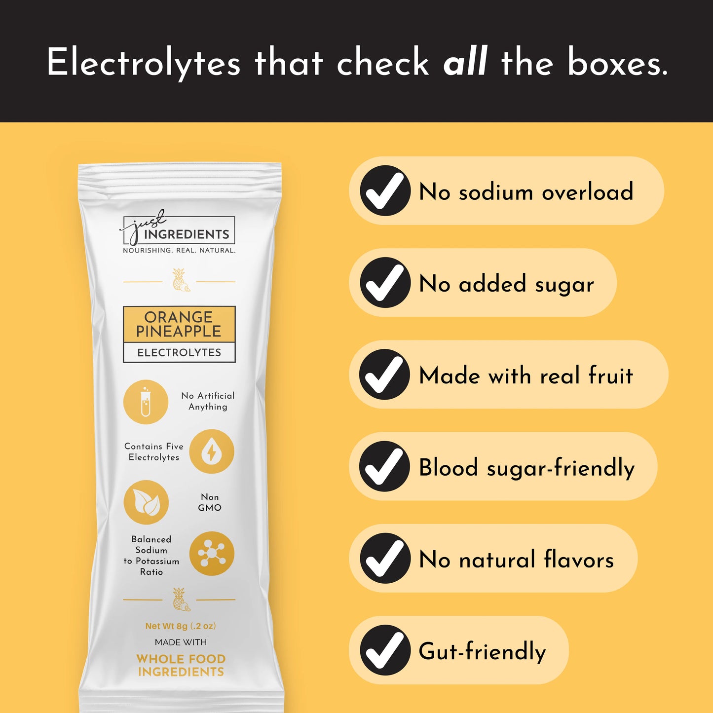 Electrolyte Stick - Orange Pineapple