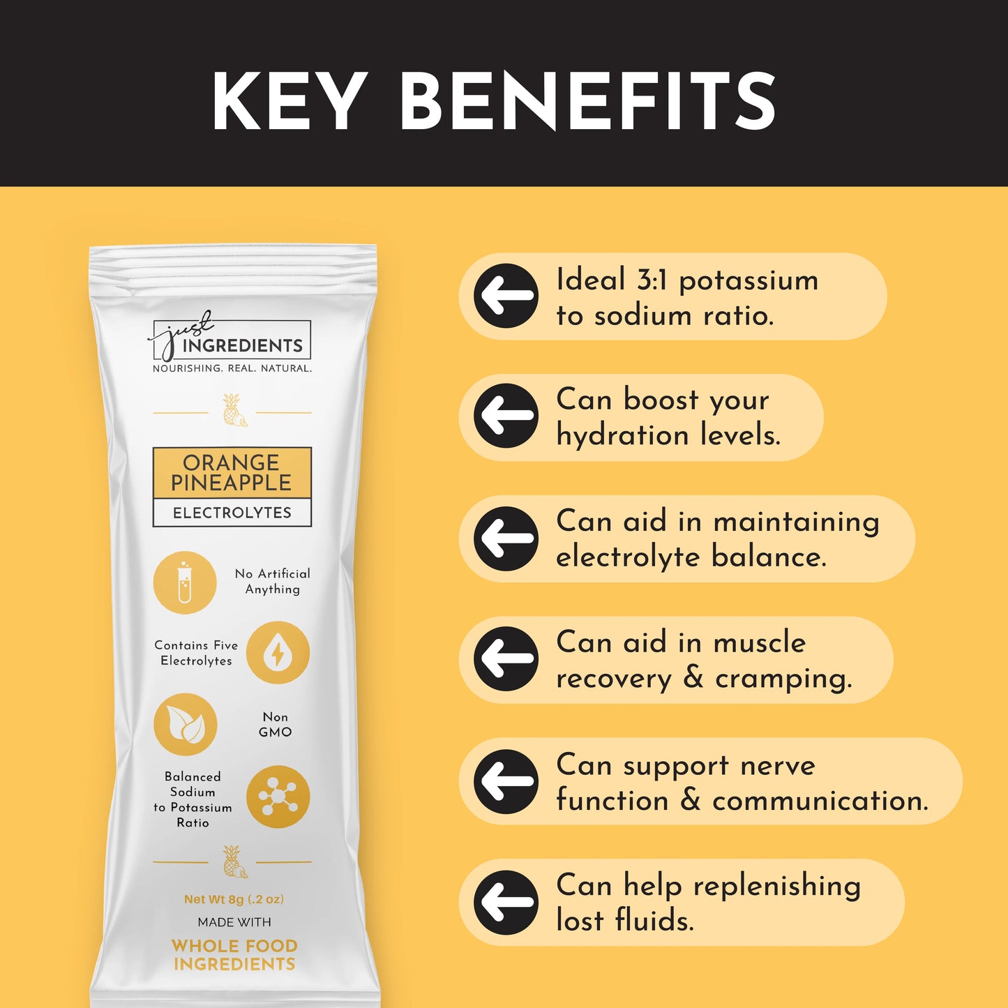 Electrolyte Stick - Orange Pineapple