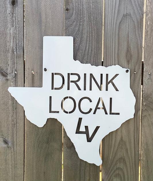 TX Drink Local LV 18"