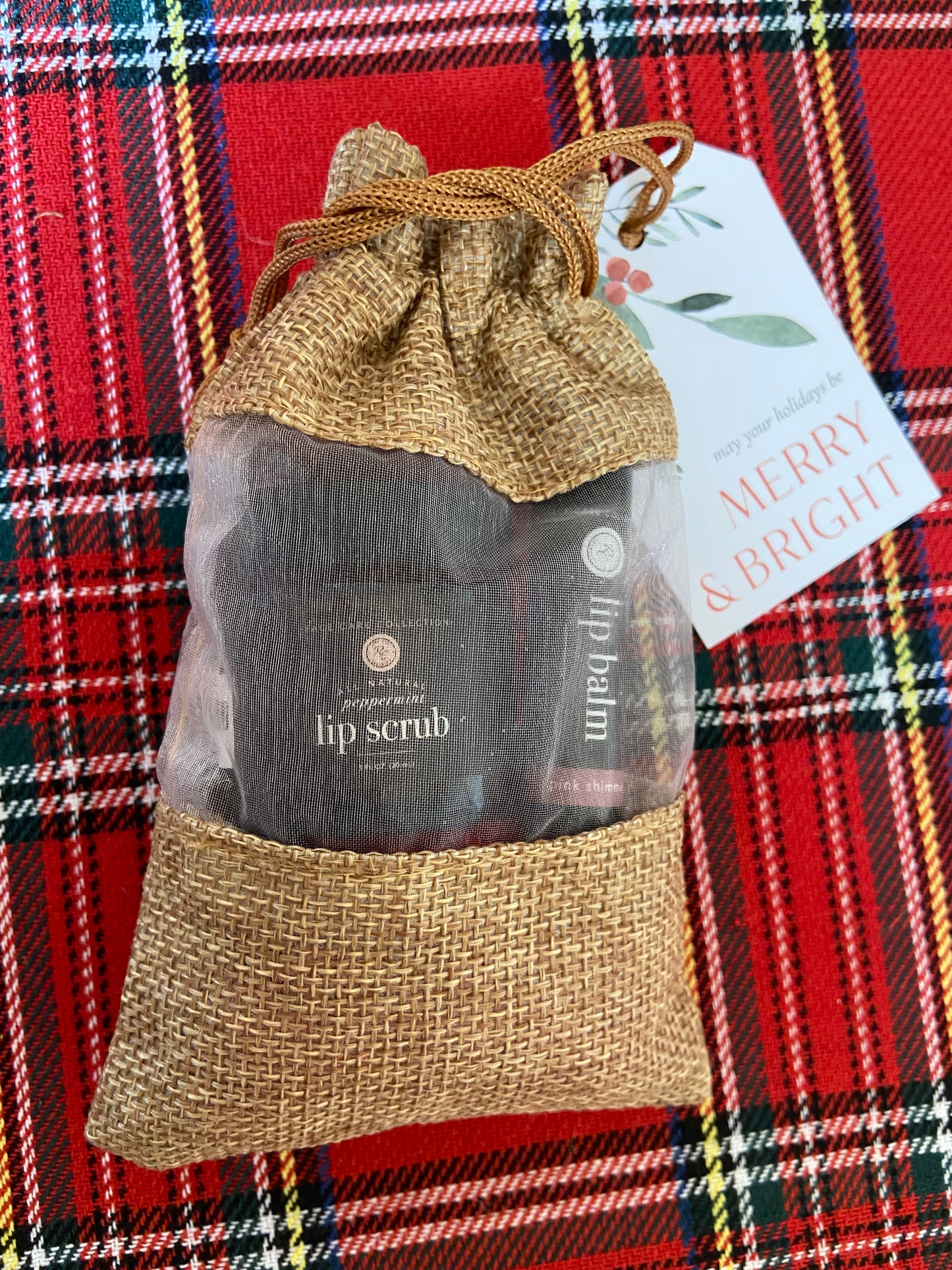 Lip Scrub & Lip Balm Gift Set