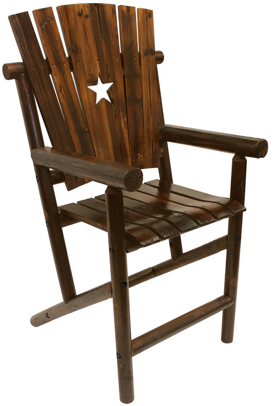 Bar Arm Chair - Cut Star