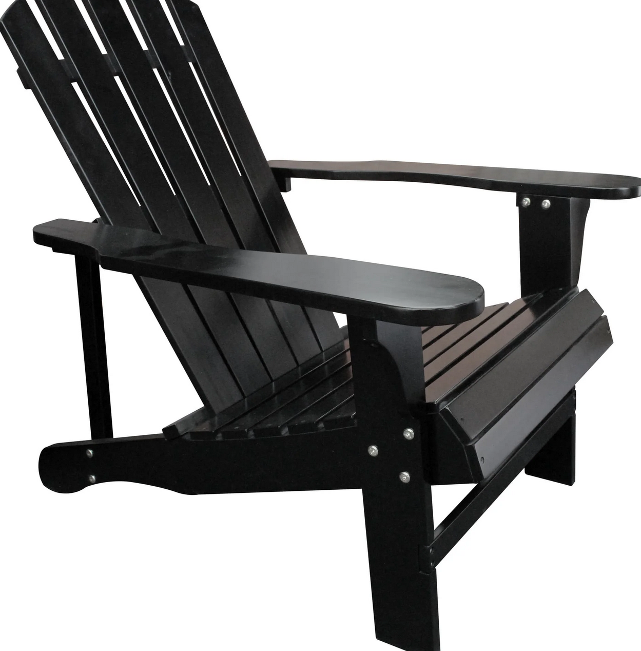 Black Adirondack Chair