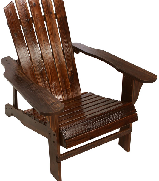 Charred Adirondack Chair