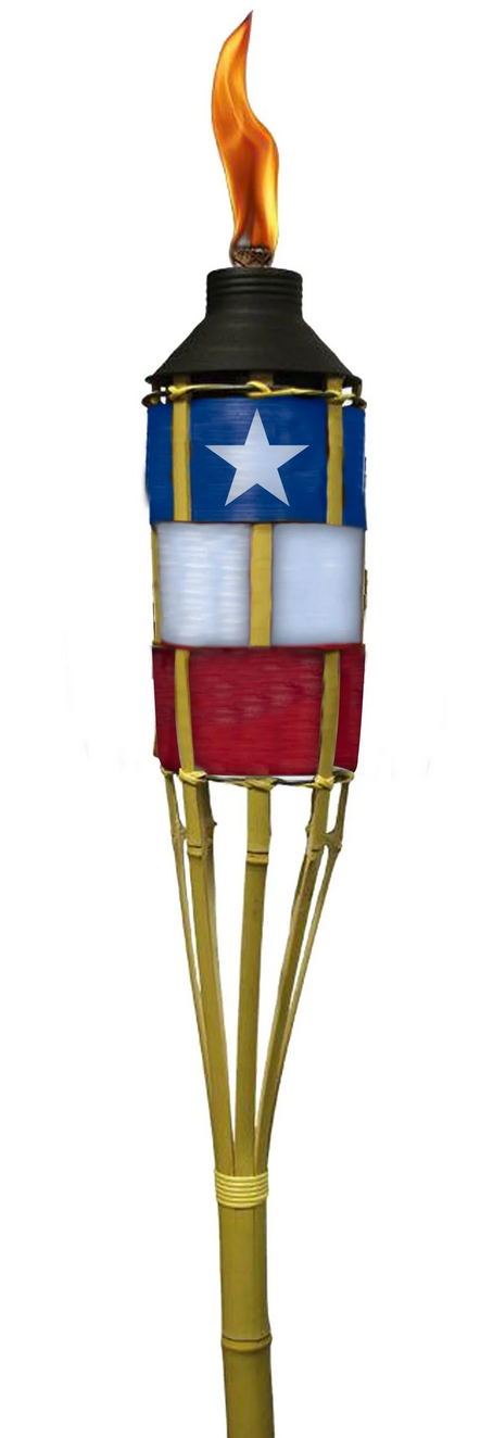 Texas Flag Yard Torch