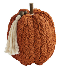 Orange Braided Pumpkin