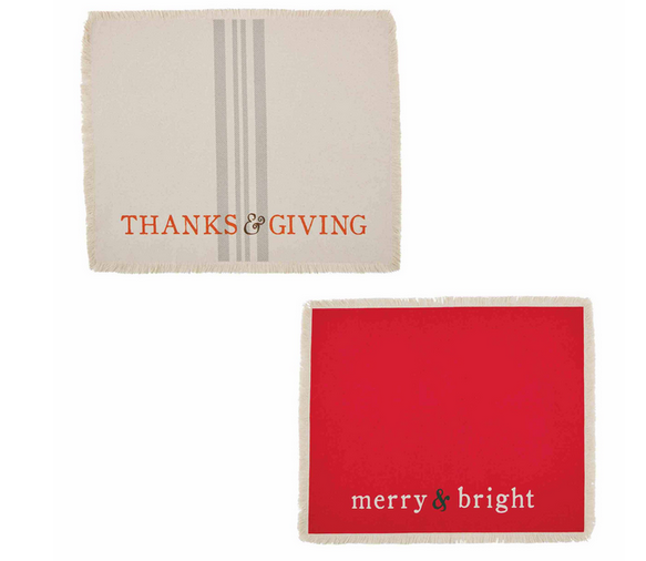 Holiday Reversible Placemat