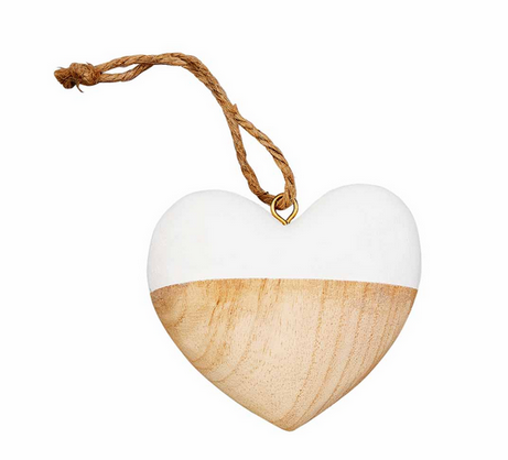 Heart Paulownia Ornament