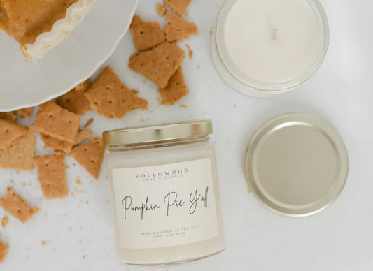 Pumpkin Pie Y'all Fall Candle