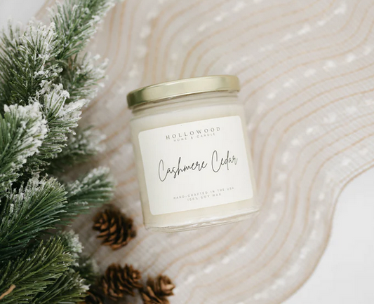 Cashmere Cedar Soy Candle
