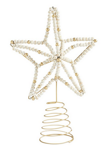 Beaded Star Tree Topper