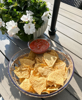 Woven Acrylic Chip & Dip Set