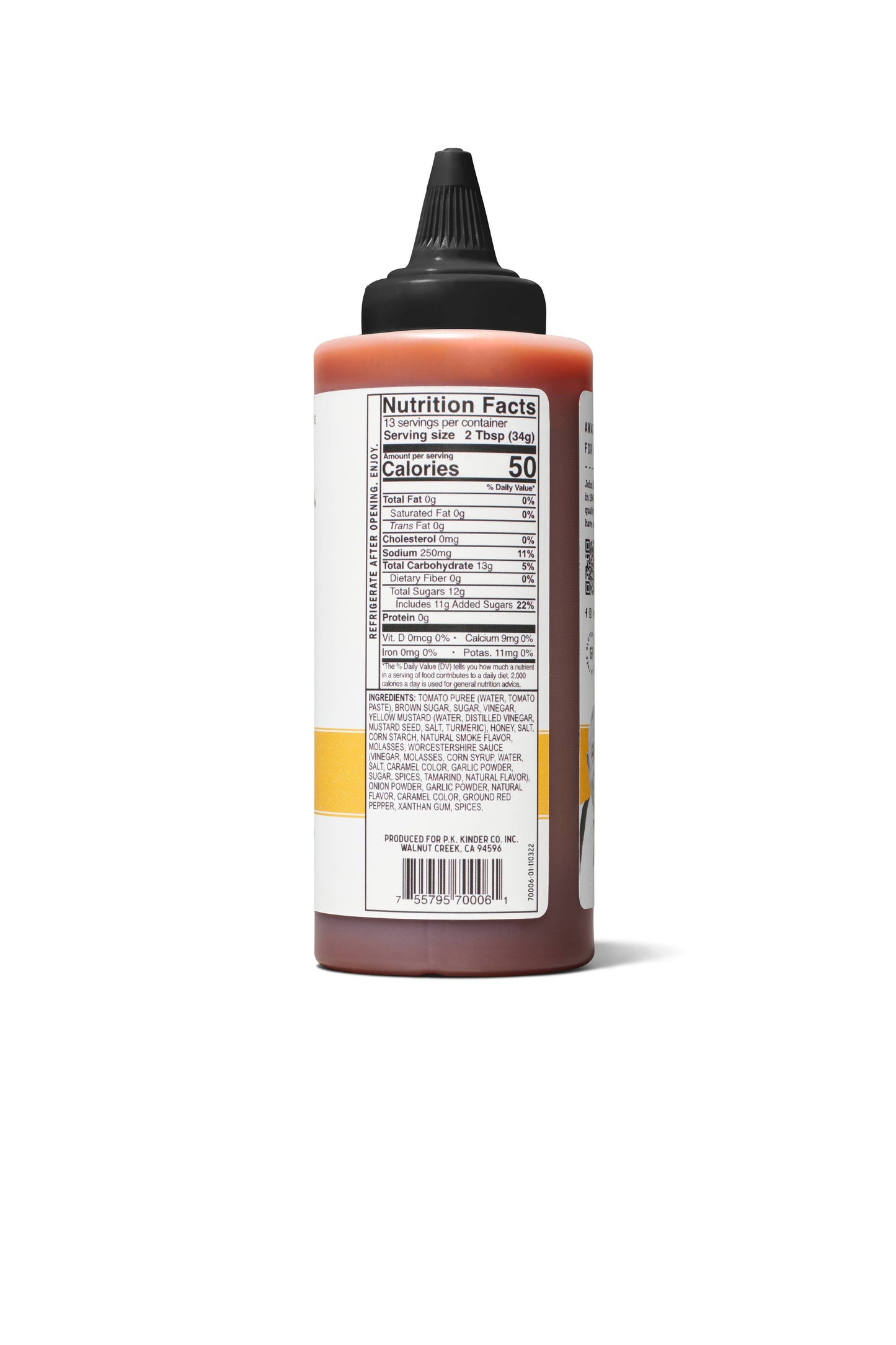 Honey BBQ Sauce 15.5oz