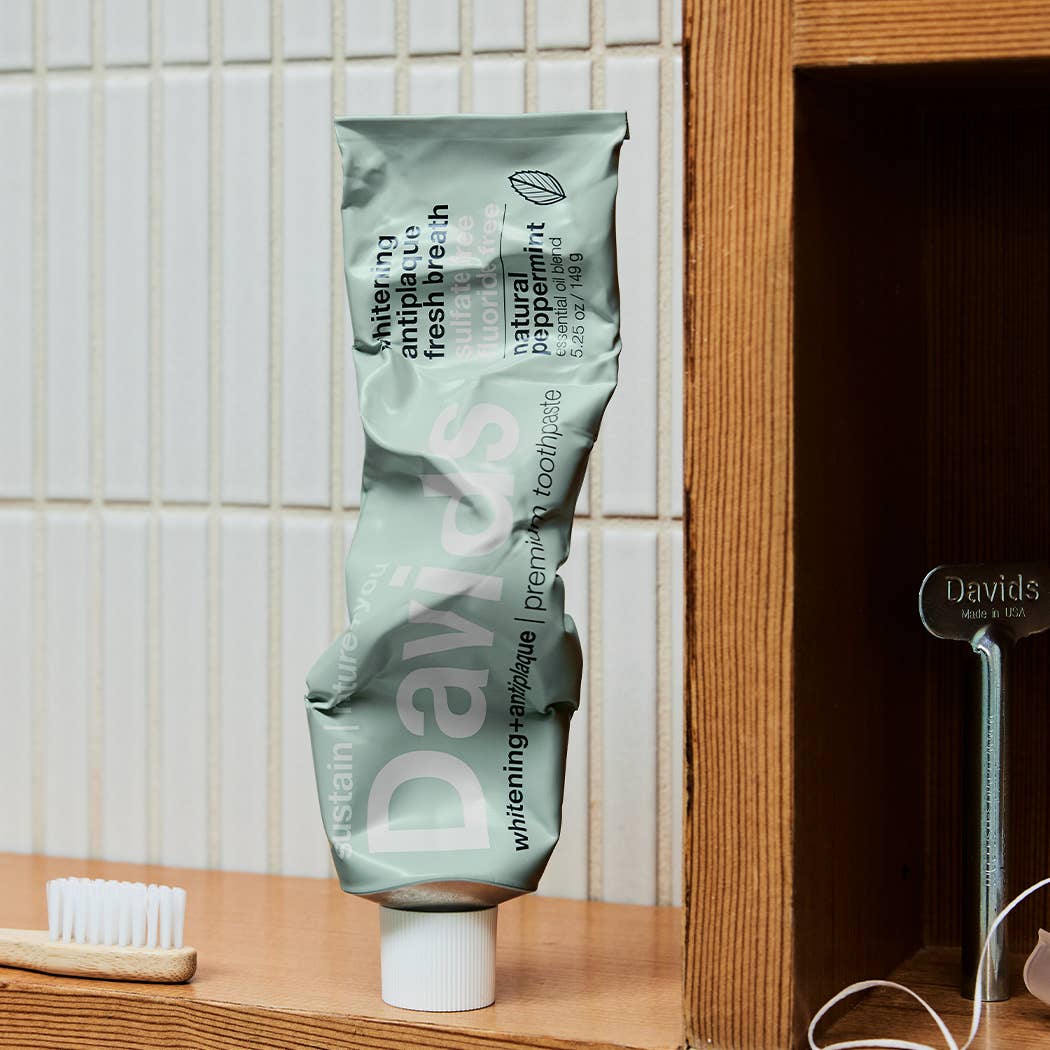 Davids Premium Toothpaste - Peppermint