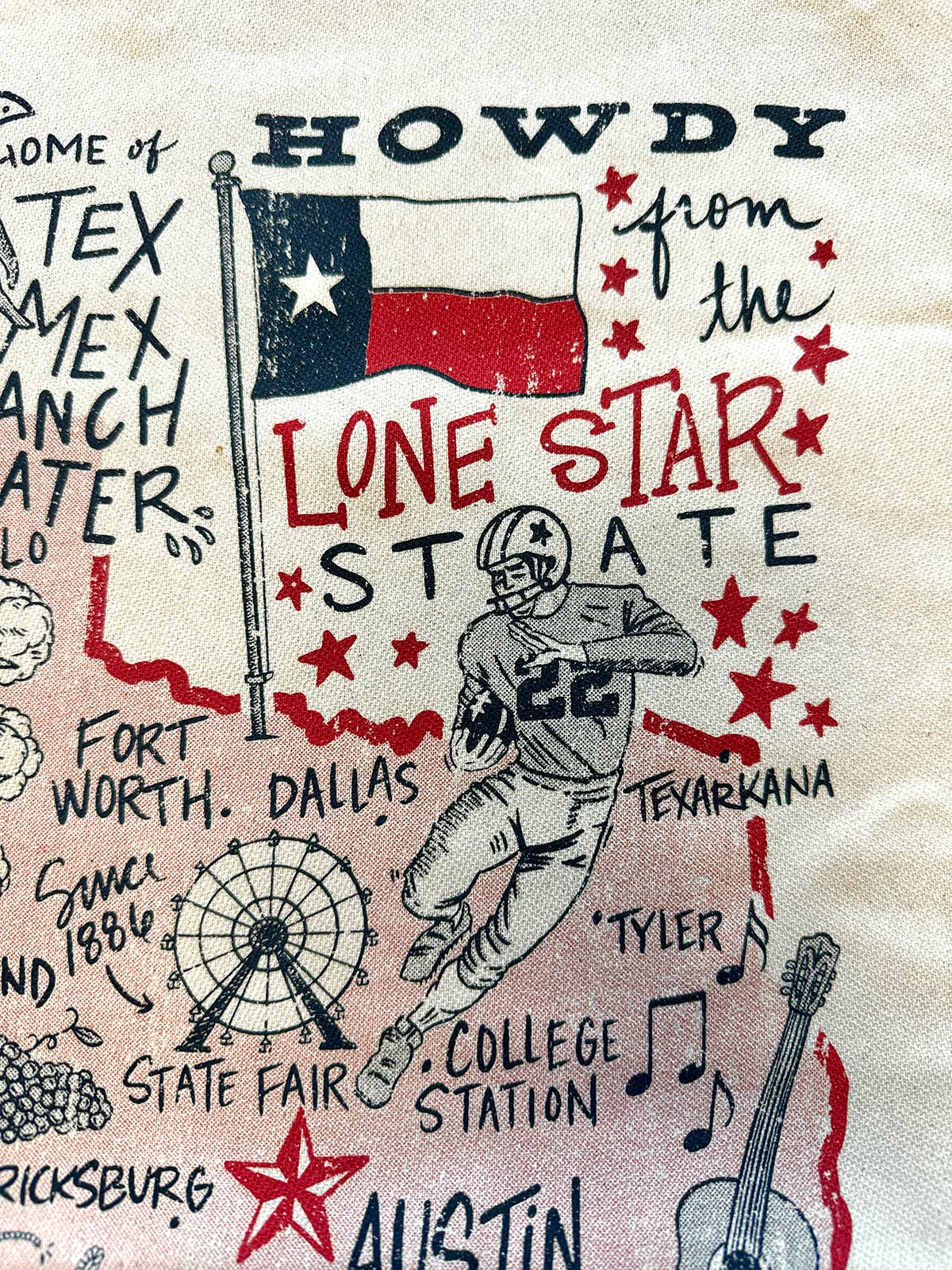 Everything Is Bigger In Texas- Kitchen Towel