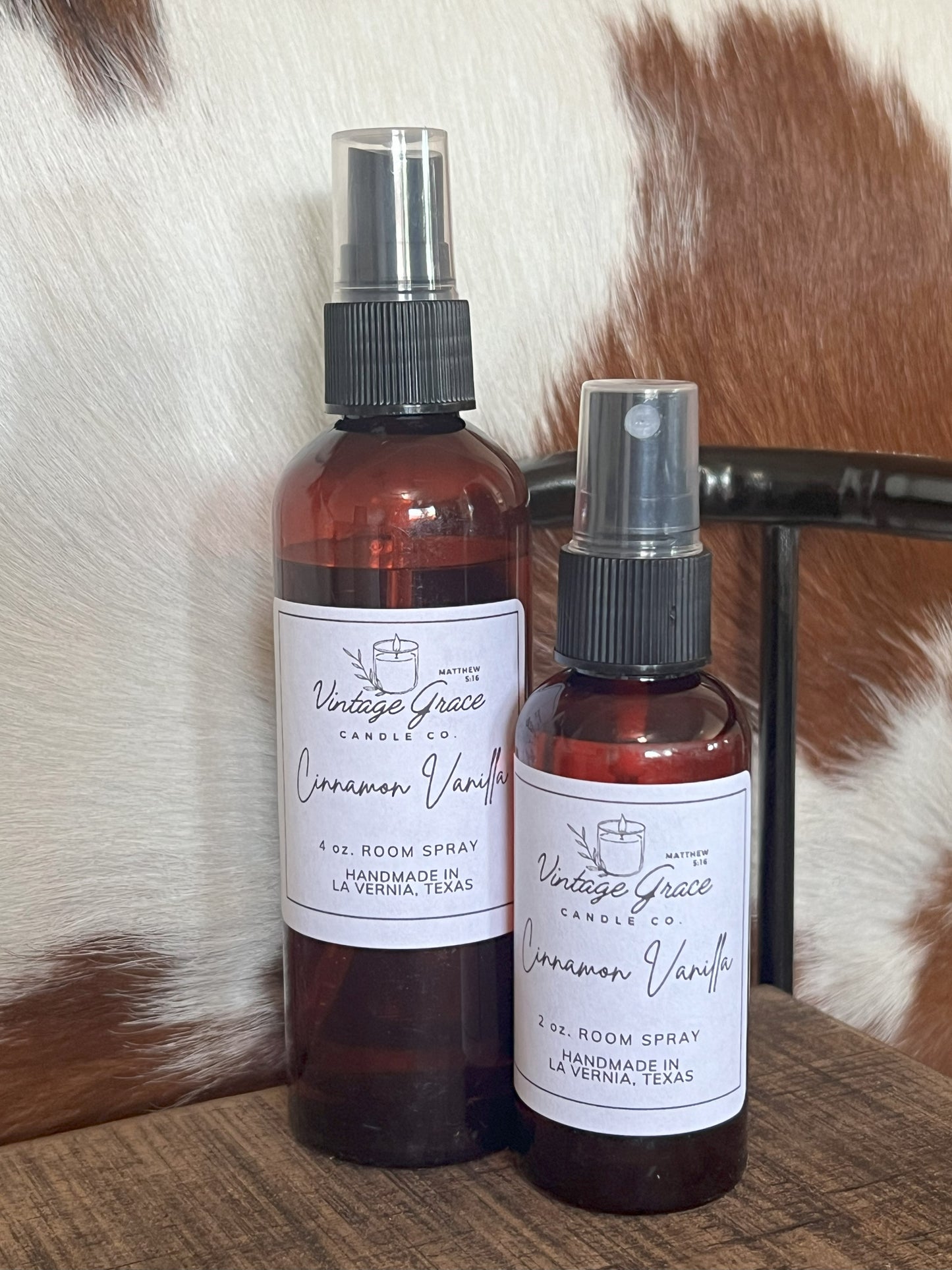 Cinnamon Vanilla Room Spray