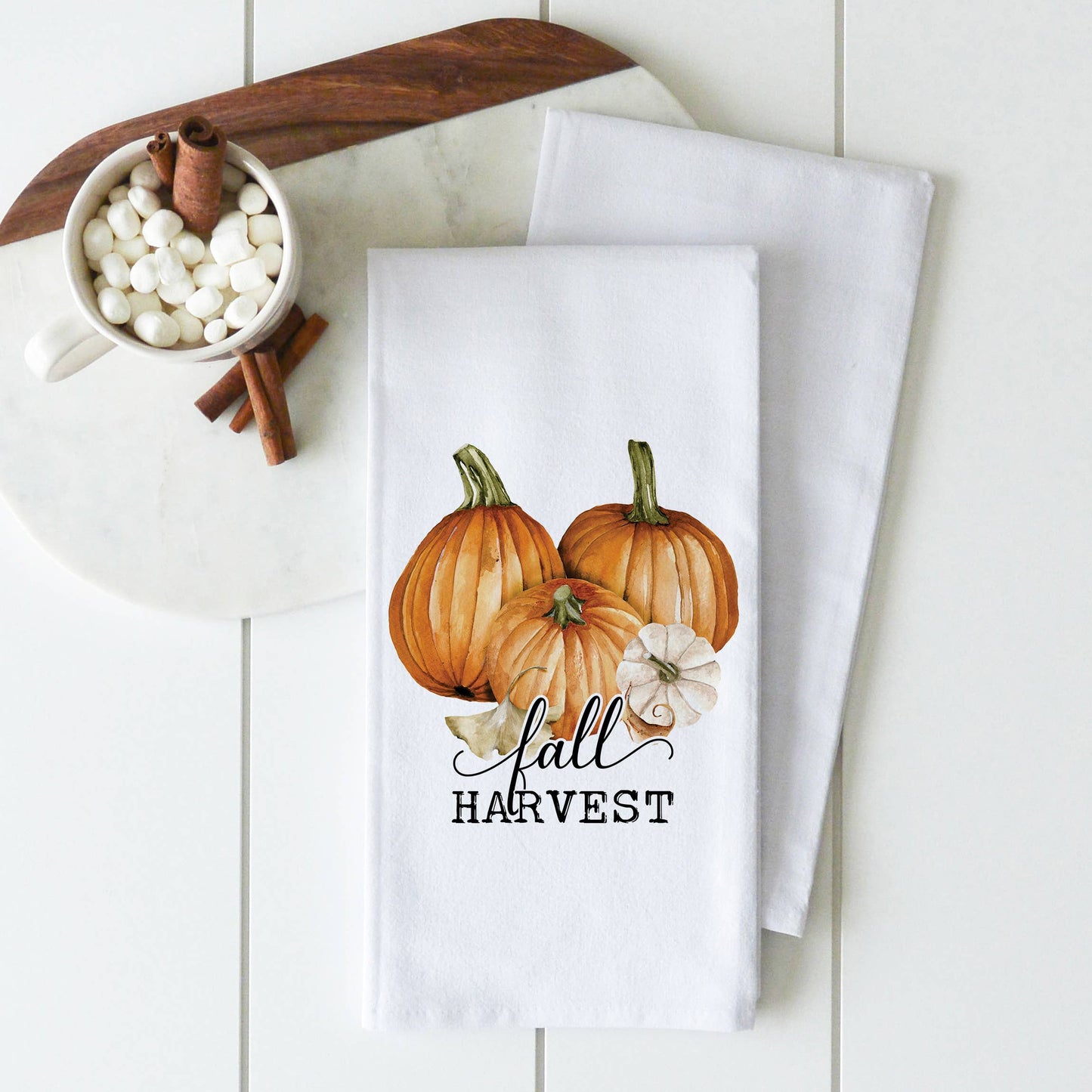 Fall Harvest Tea Towel