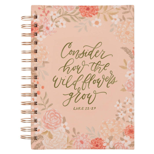 Consider How the Wildflowers Grow Journal