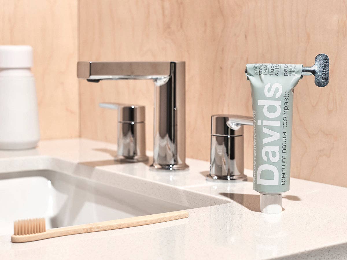 Davids Premium Toothpaste - Peppermint
