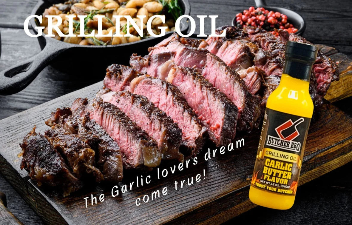 Garlic Butter Flavor Grilling Oil