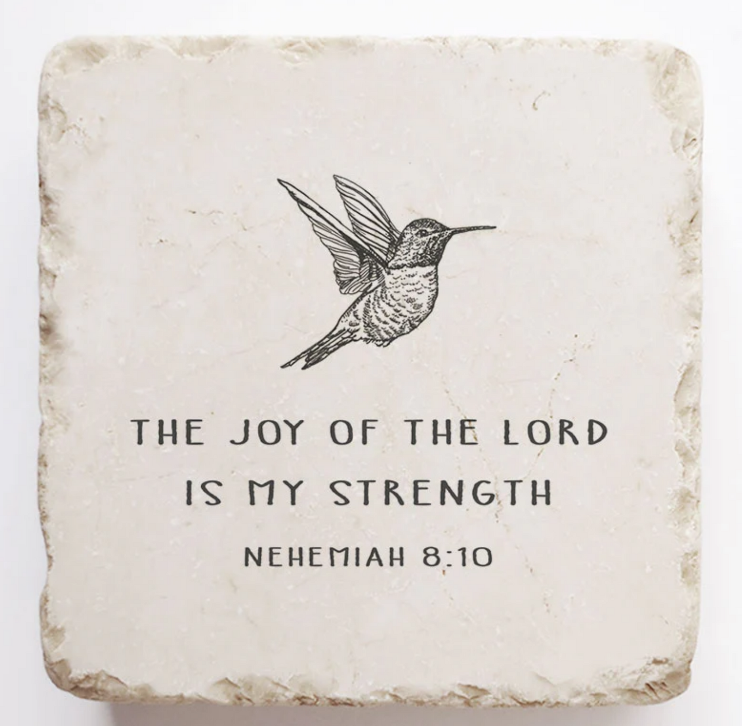 Nehemiah 8:10 Stone with Stand