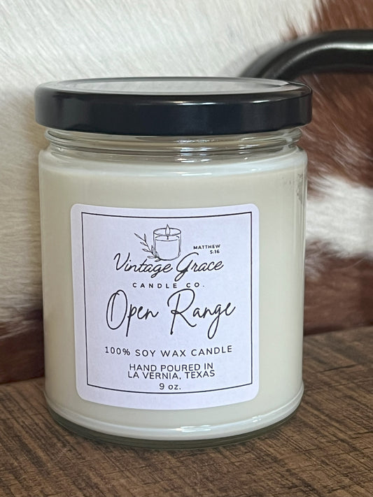 Open Range Soy Candle