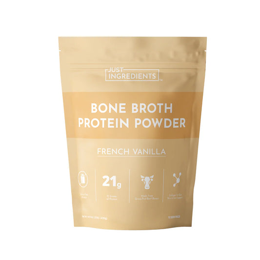 French Vanilla Bone Broth Protein Powder